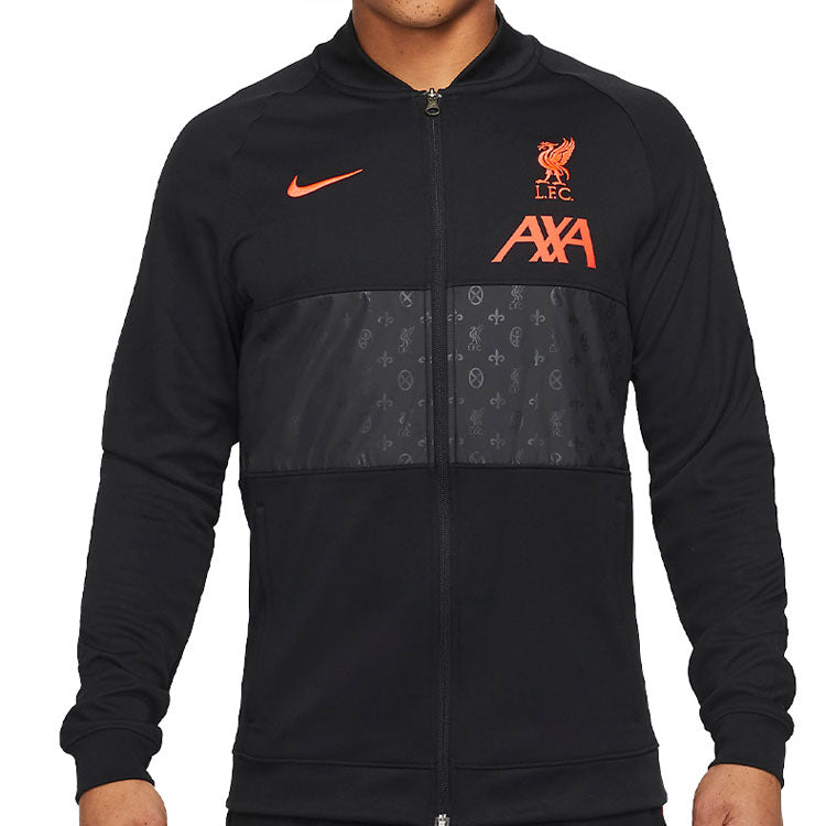 Nike Liverpool FC Soccer Track Jacket 'Black' DA2774-011