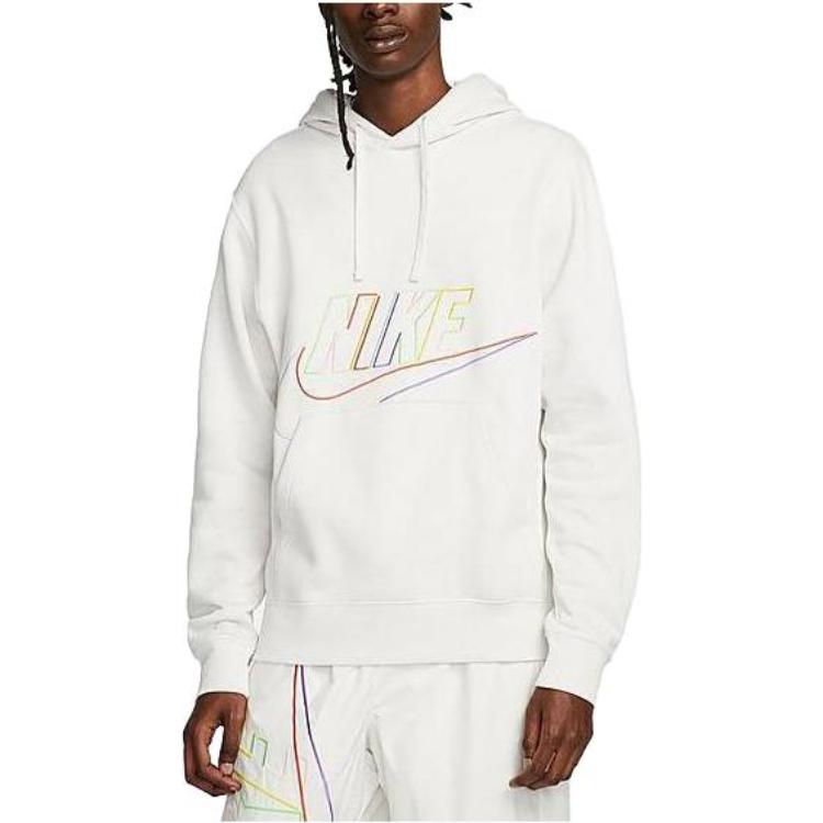 Nike Club Fleece+ Pullover Hoodie 'White' DX0541-030