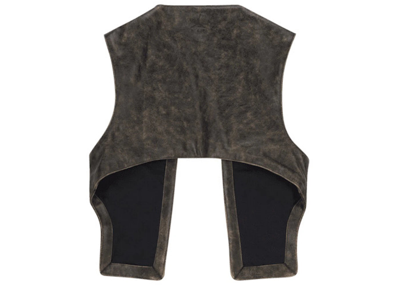 Air Jordan x J Balvin Leather Vest 'Brown Black' FJ6134-010