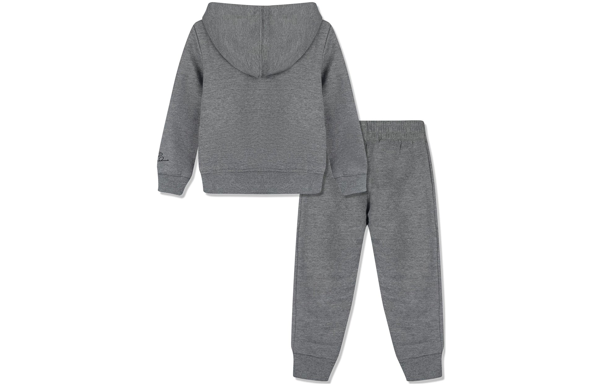 (GS) Air Jordan Essentials Fleece Set 'Grey' 75A744-GEH