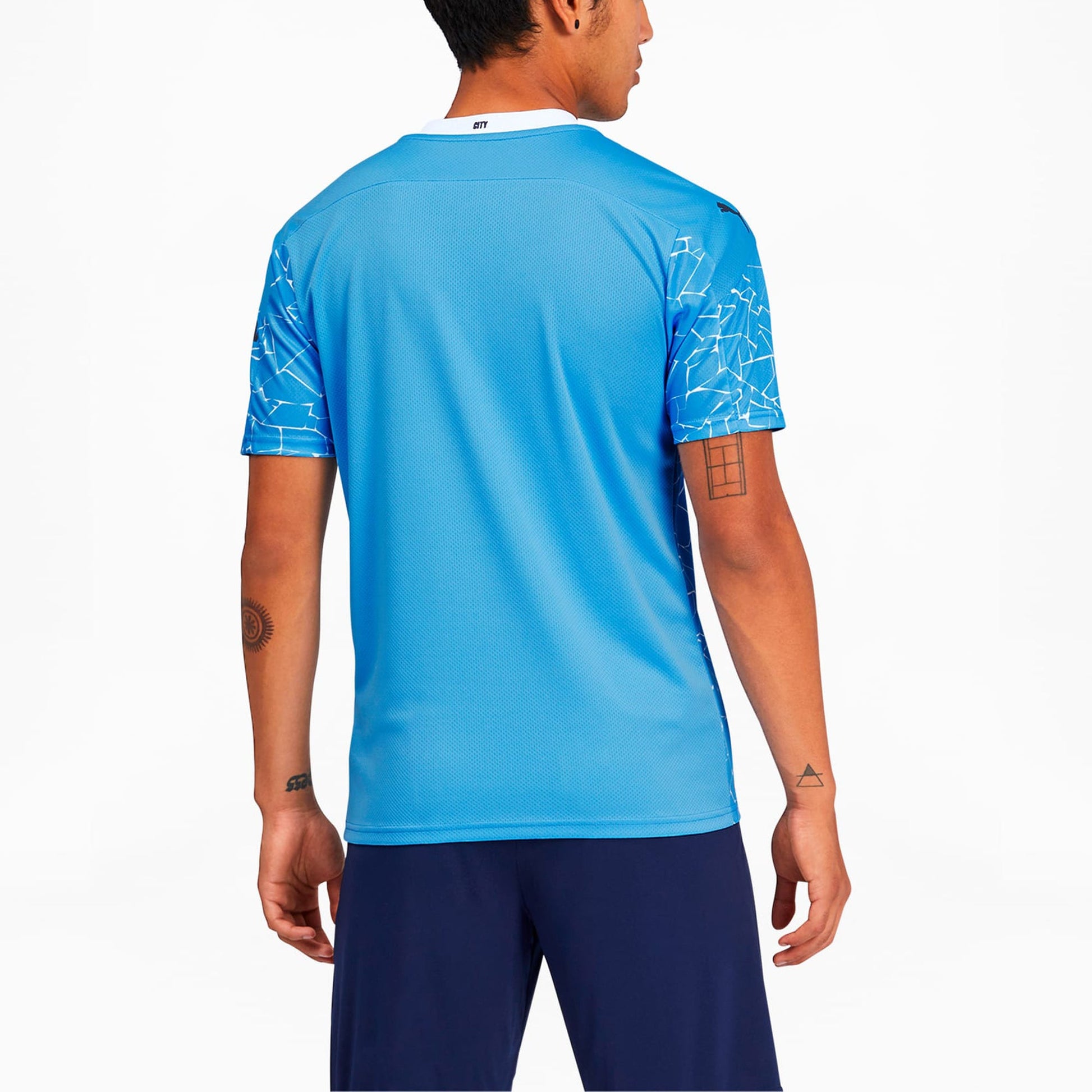 PUMA Manchester City 20/21 Fan Edition Home Jersey 'Sky Blue' 757058-01