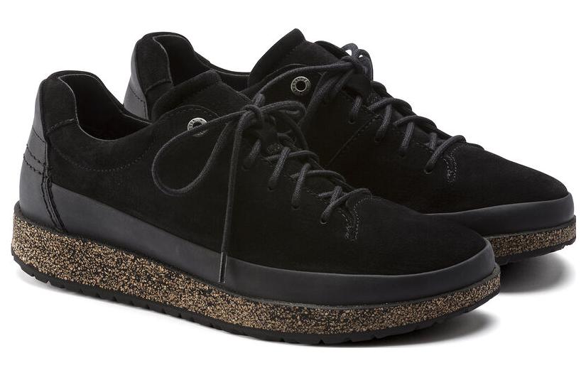 Birkenstock Honnef Low Suede Leather 'Black' 1019328
