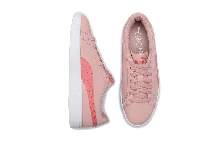 PUMA Smash v2 Buck Jr Leisure Board Shoes K Pink/White 365182-12