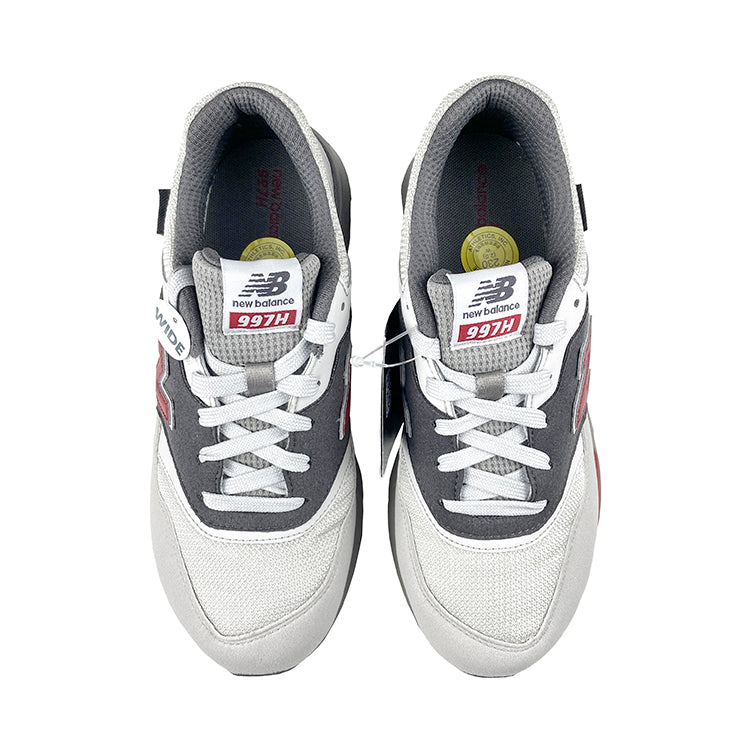 (GS) New Balance 997 'Light Grey Dark Grey Red' GR997HMI