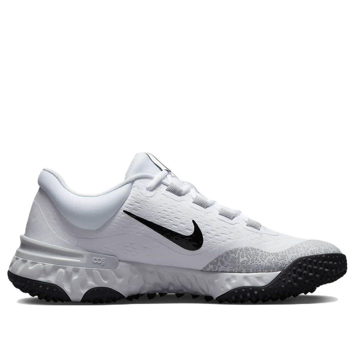 (WMNS) Nike Alpha Huarache Elite 4 TF 'White Pure Platinum' FD2746-102