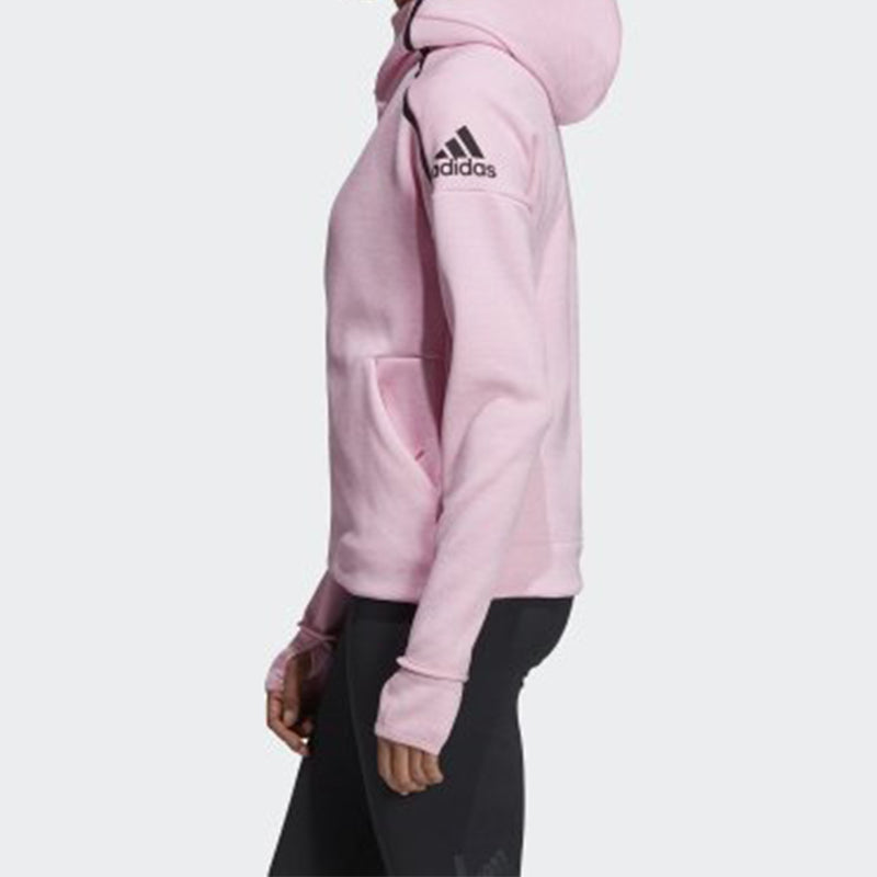 (WMNS) adidas Logo Printing Sports Windblocker Jacket Pink DT9397