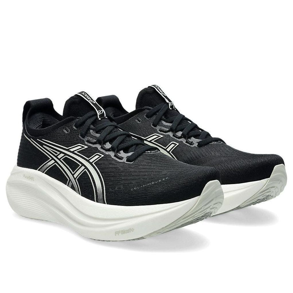 (WMNS) ASICS Gel-Nimbus 27 Narrow 'Black Lake Grey' 1012B819-002