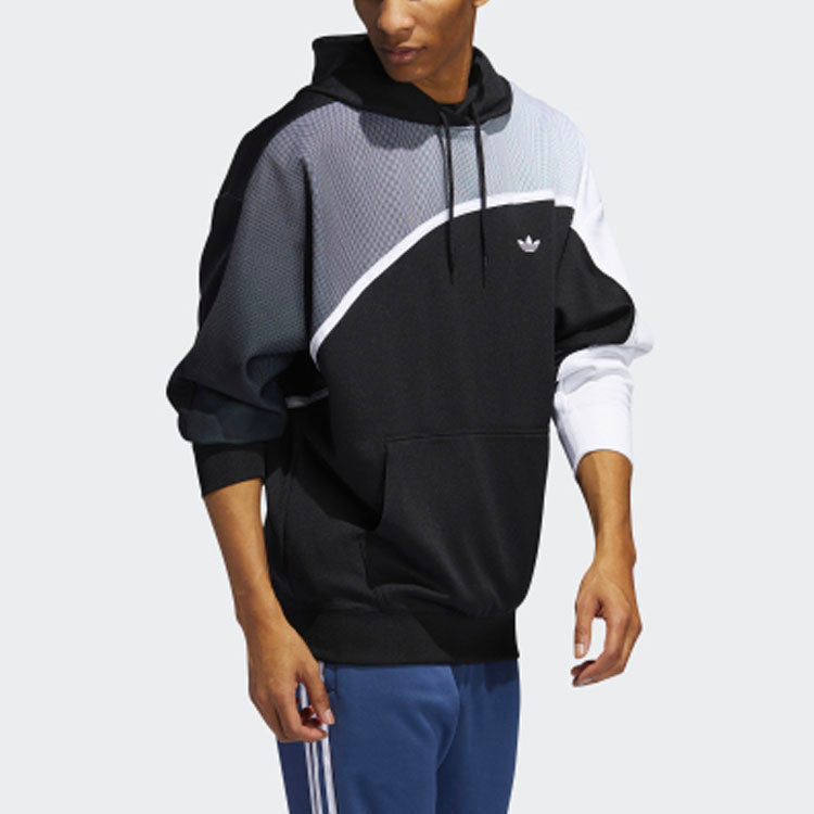 adidas originals Casual Sports Gradient Pullover Black FM1581