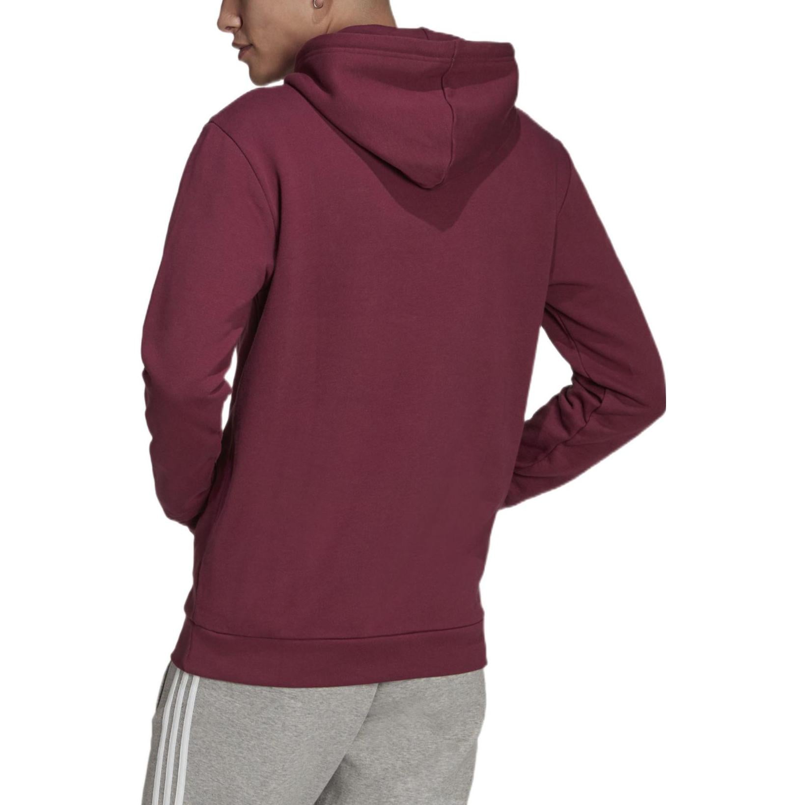 adidas Adicolor Classics Trefoil Hoodie 'Burgundy Victory Crimson White' H06666