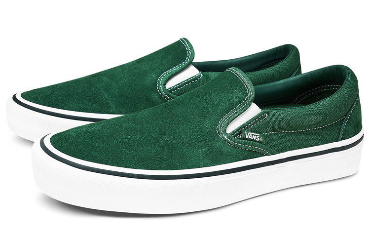 Vans Slip-On Pro Classic Low Tops Casual Skateboarding Shoes Unisex Green VN0A347VW5Q