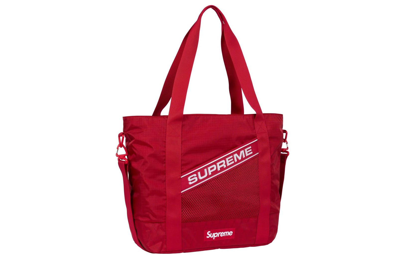 Supreme FW23 Week1 Tote Bag 'Red' SUP-FW23-0811