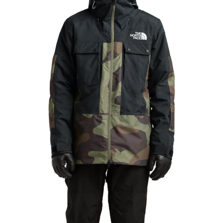 Men's THE NORTH FACE MensS Balfrom Jacket Hooded Jacket Camouflage NF0A3LZ9G2Y