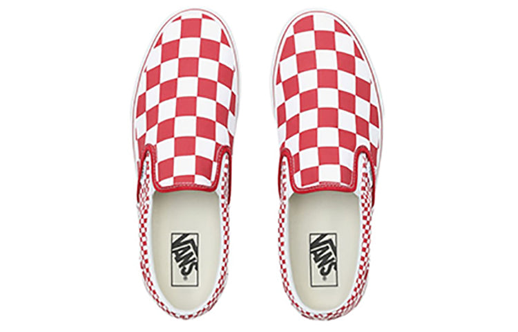 Vans Classic Slip-On 'Red Mix Checker' VN0A38F7VK5