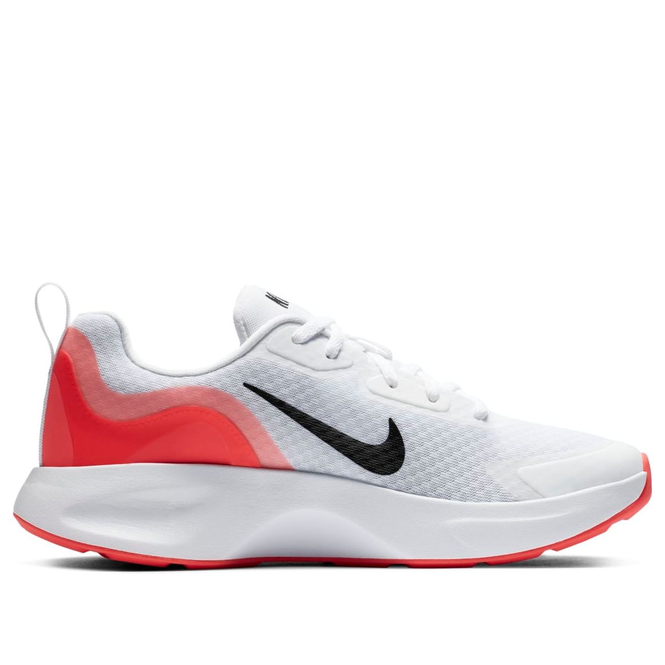 (WMNS) Nike Wearallday 'White Flash Crimson' CJ1677-101