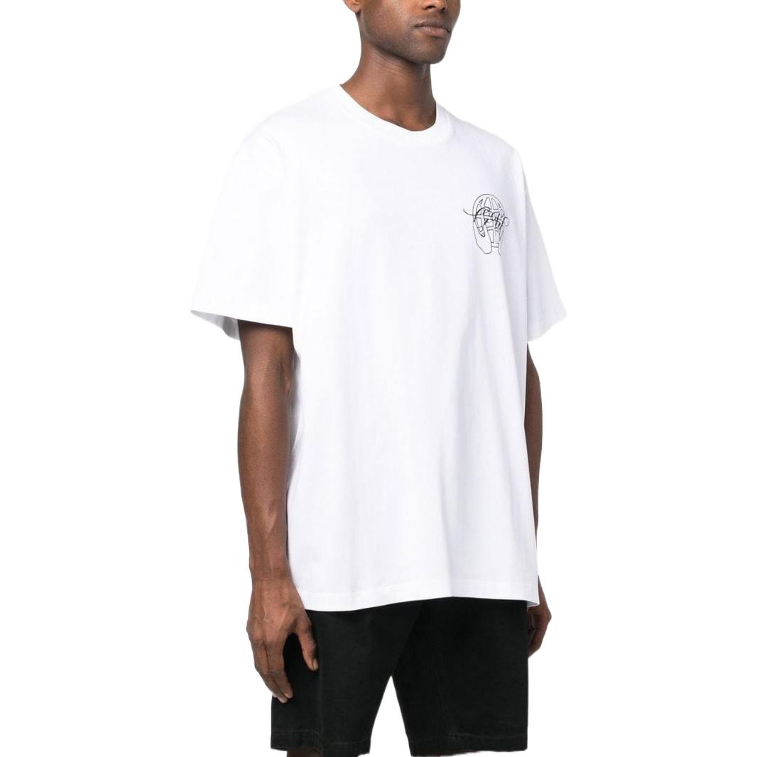 Off-White SS23 Hand Arrow Logo Print Tee OMAA038S23JER0030110