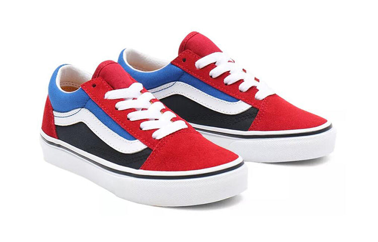 (PS) Vans Old Skool 'Red Black Blue' VN000W9T9AC