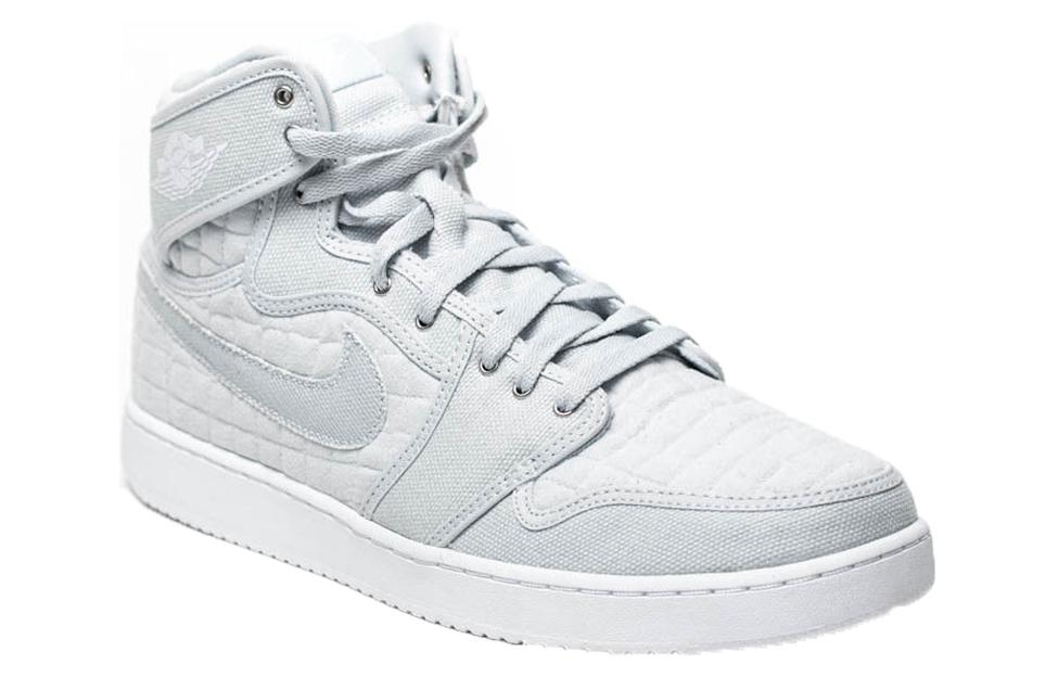 Air Jordan 1 AJKO High Quilted 'Pure Platinum' 638471-004