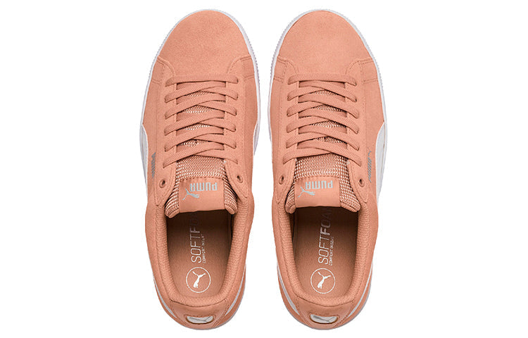 (WMNS) PUMA Vikky Platform Pink/White 363287-15