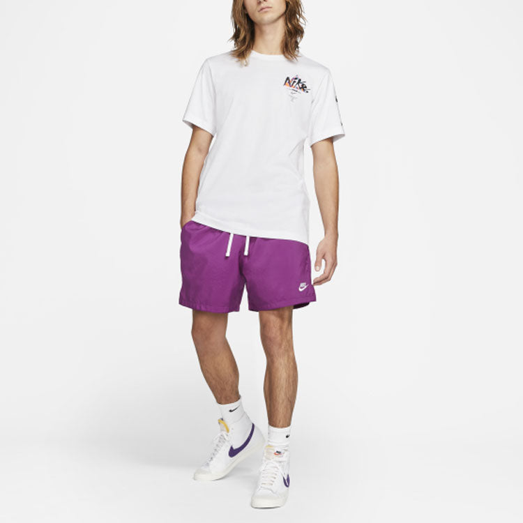 Nike Sportswear Print Casual Sports For Men White DB6136-100