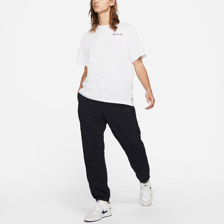 Nike SB Skateboard Knit Casual Short Sleeve White DD1305-100
