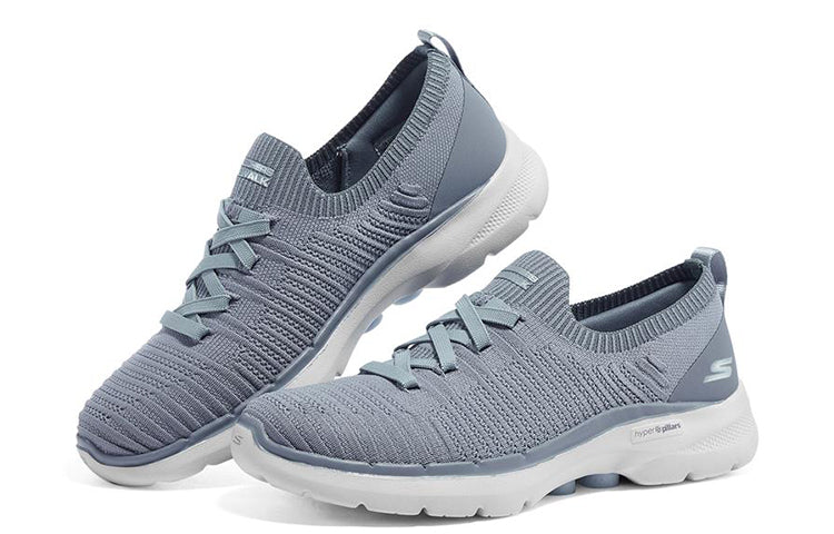 (WMNS) Skechers Go Walk 6 'Blue' 124504-BLU