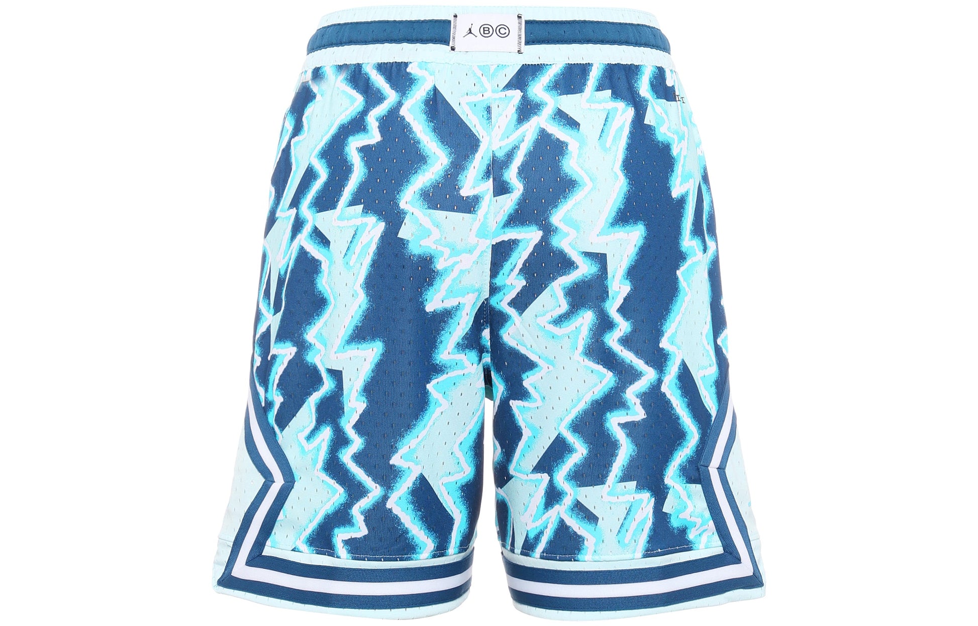 Air Jordan Dri-FIT Contrasting Colors Drawstring Casual Sports Shorts Blue DQ7335-474