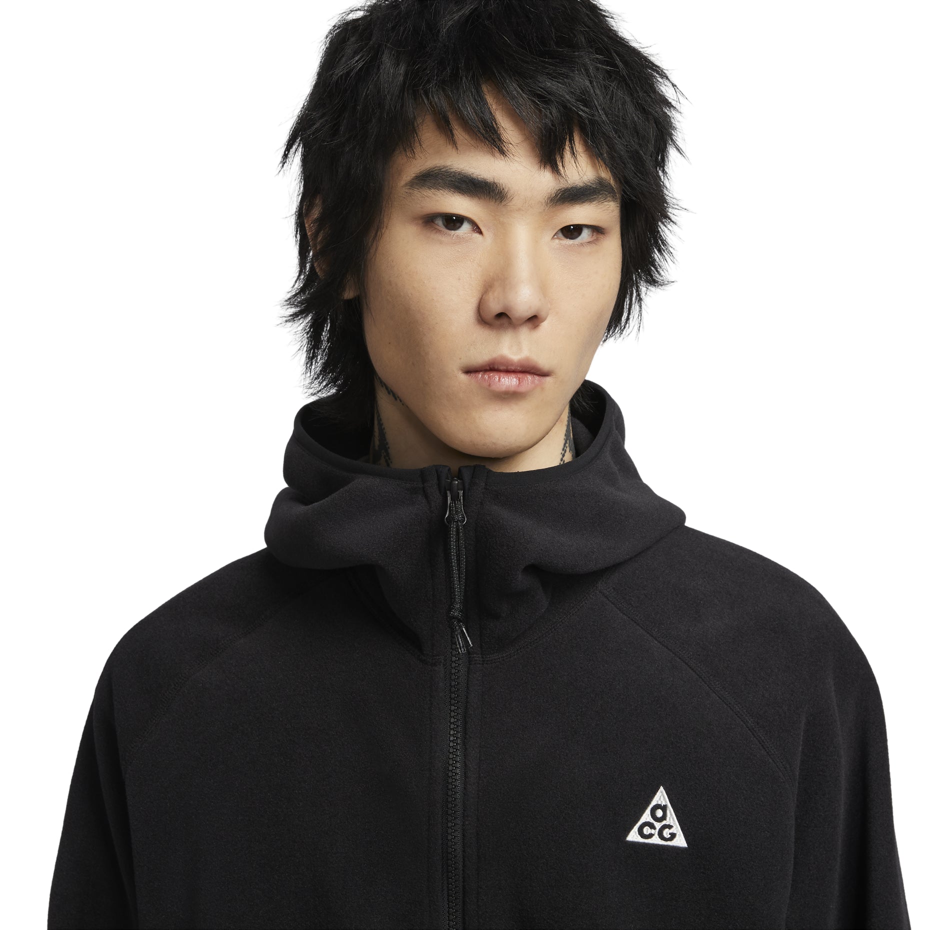Nike ACG Wolf Tree Full-Zip Hooded Jacket Asia Sizing 'Black' HJ2461-010