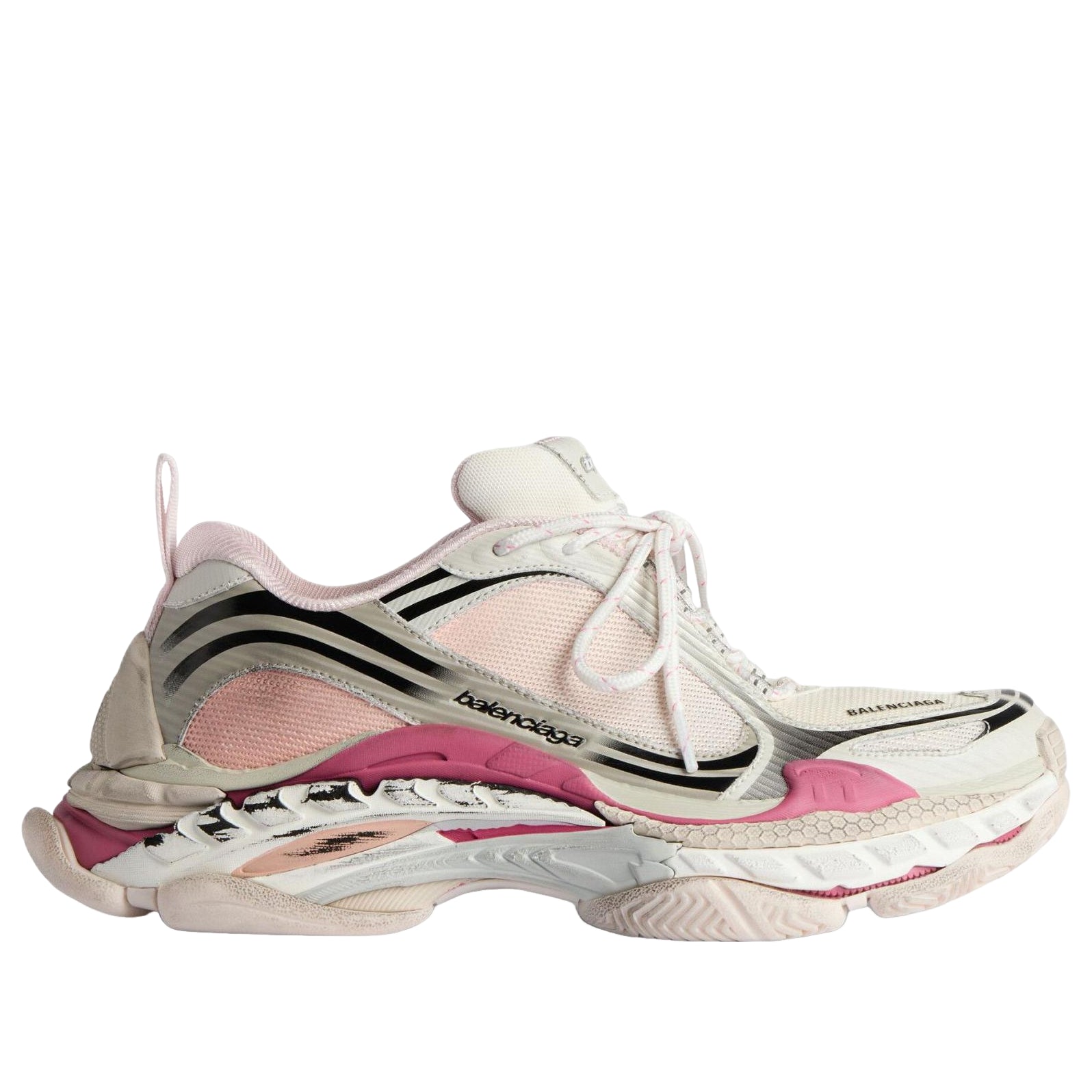 (WMNS) Balenciaga Triple S.2 Gradient Sneaker 'Purple' 865851WTR2G6800