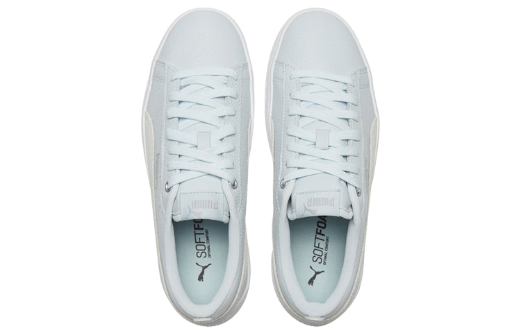 (WMNS) PUMA Smash Platform L Light Blue 366487-19