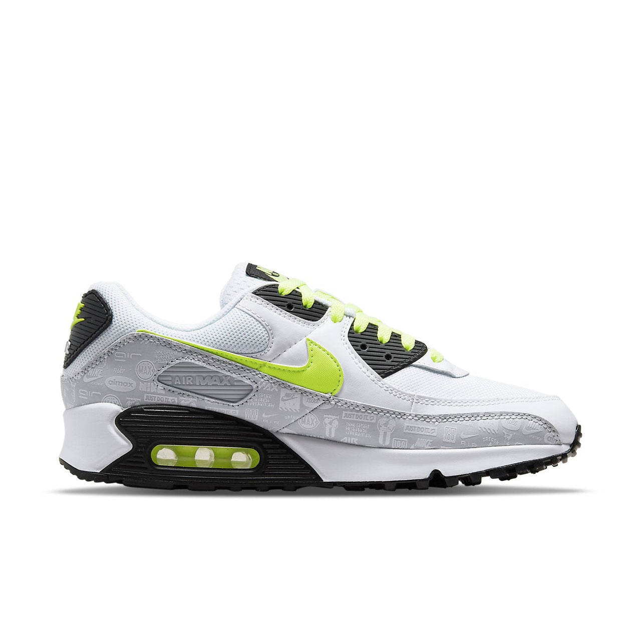 Nike Air Max 90 'Reflective Logo - White Volt' DB0625-100