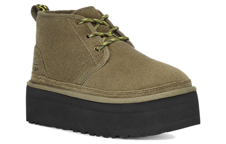 (WMNS) UGG Neumel Heritage Platform 'Burnt Olive' 1130604-BTOL