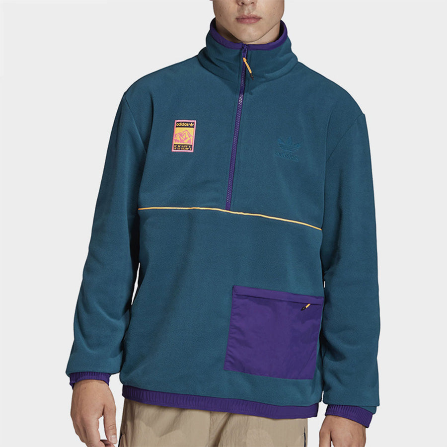 adidas Polar Retro Outdoor polar fleece Pullover Multicolor FR0598