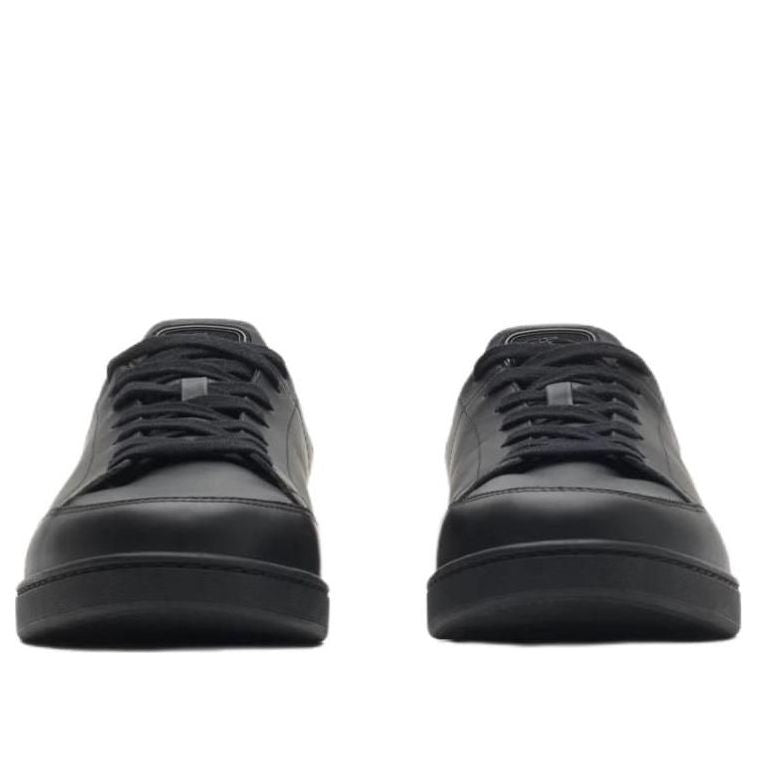 Burberry 26 Leather Set Sneakers 'Black Sand Beige' 81188511