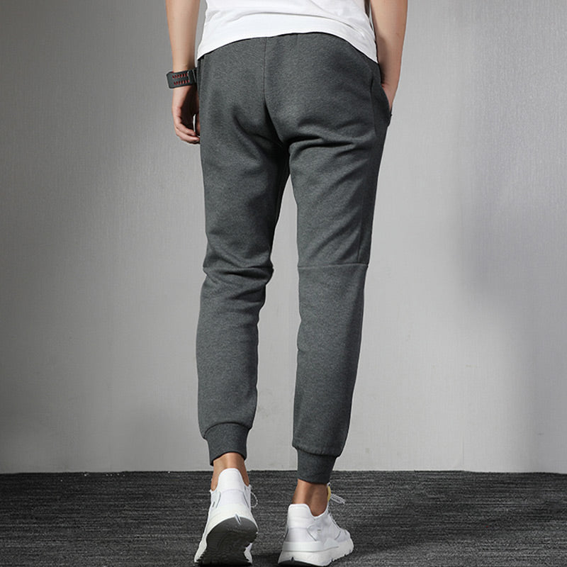 adidas O2 Pt Dk Sports Stylish Slim Fit Bundle Feet Long Pants Gray EH3767