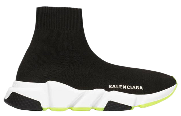 (WMNS) Balenciaga Speed 2.0 Sneakers 'Black Neon' 551185W05G01000