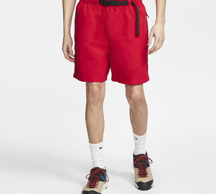 Men's Nike Acg Nylon Outdoor Red Shorts CU8891-657