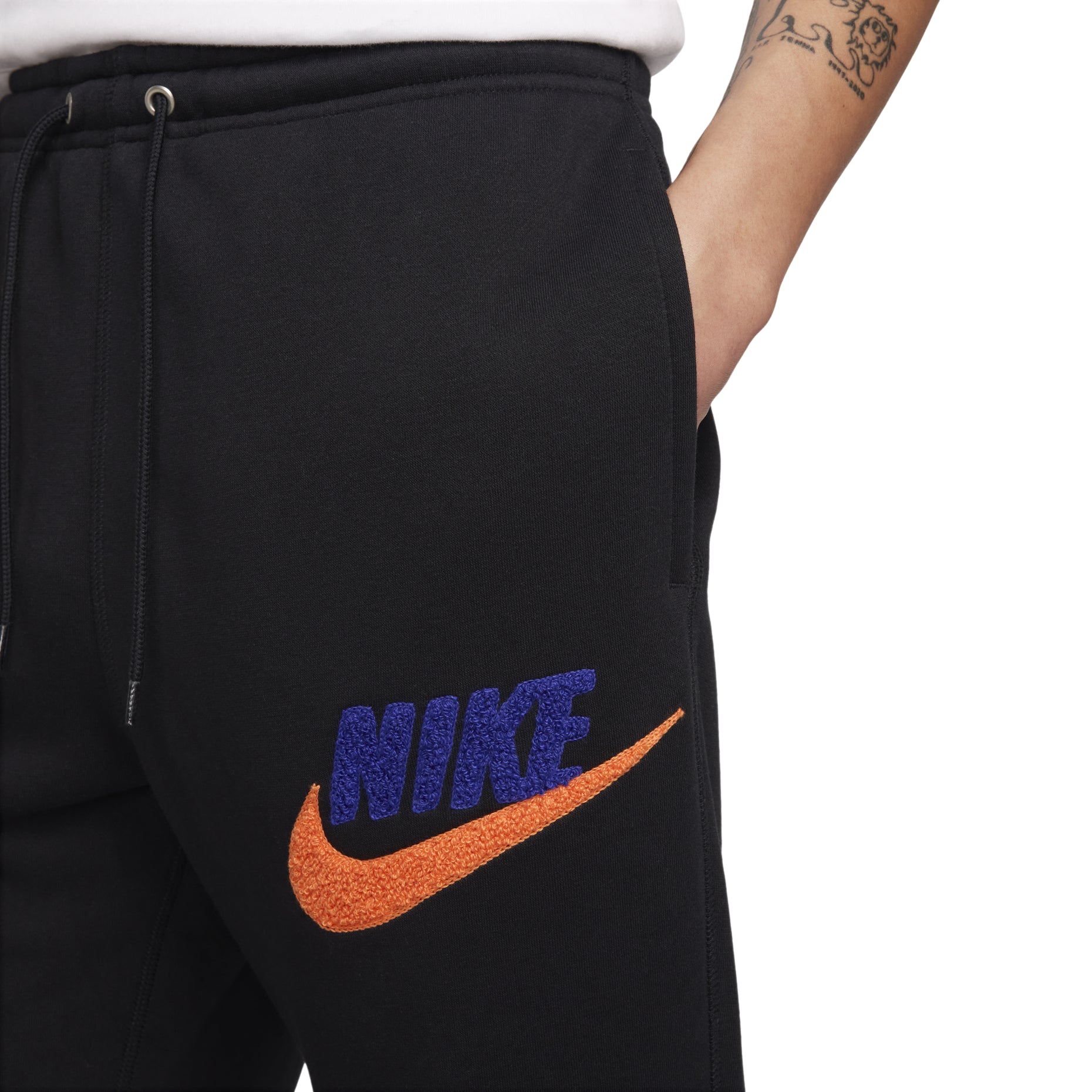 Nike AS M NK Club BB Jogger Chnl FT Asia Sizing 'Black' FN3095-010