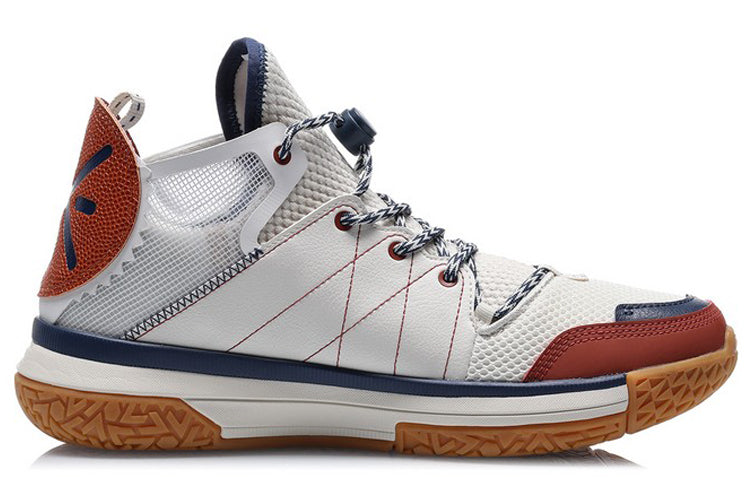 Li-Ning Wade Wowls 'White Brown' ABBQ007-1