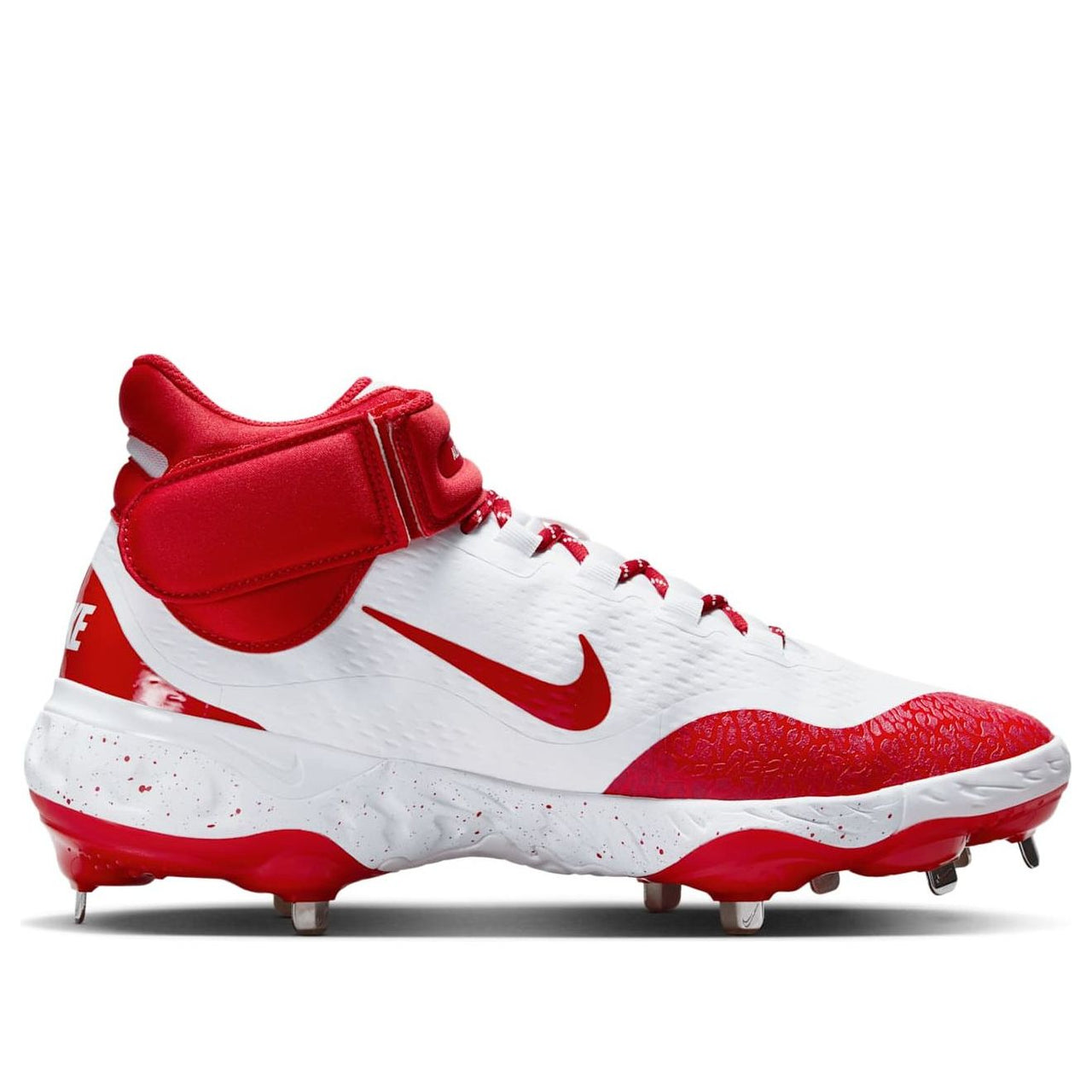 Nike Alpha Huarache Elite 4 Mid 'White University Red' FD2744-106