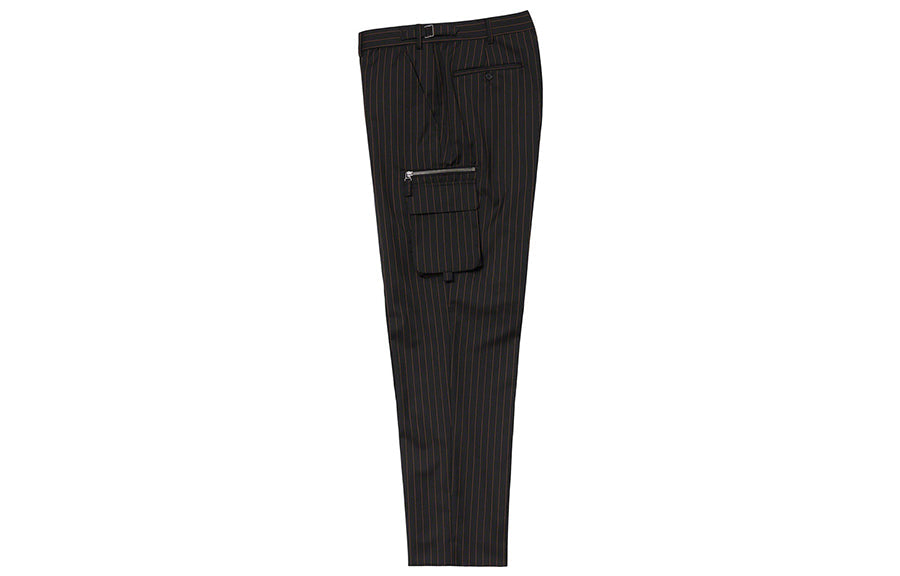 Supreme SS19 x Jean Paul Gaultier Pinstripe Cargo Suit Pant Black SUP-SS19-781