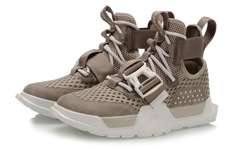 Li-Ning Reburn WS Hi 'Cream Khaki ' AGBP023-2