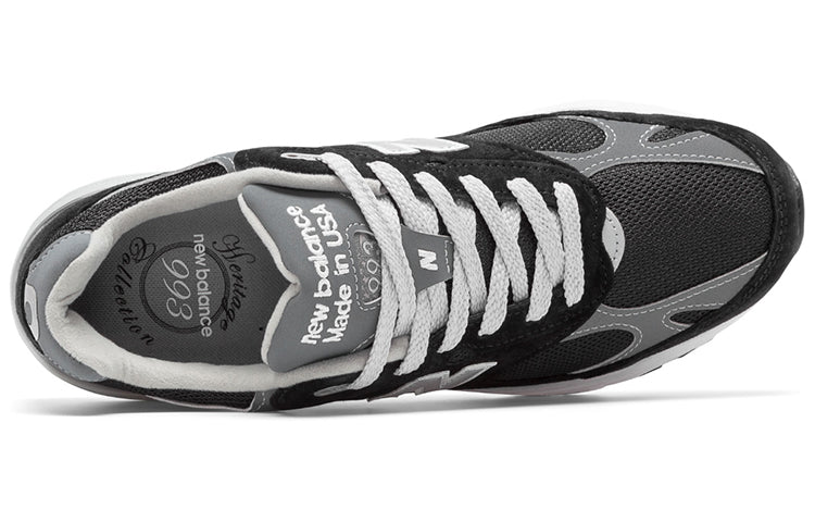 New Balance 993 Made In USA 'Black White' MR993BK