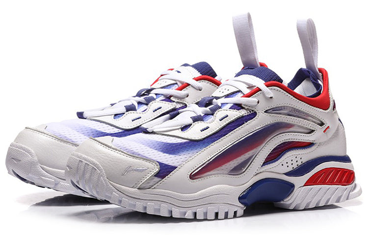 Li-Ning Stylish Shoes 'White Royal Red' AGLN235-2