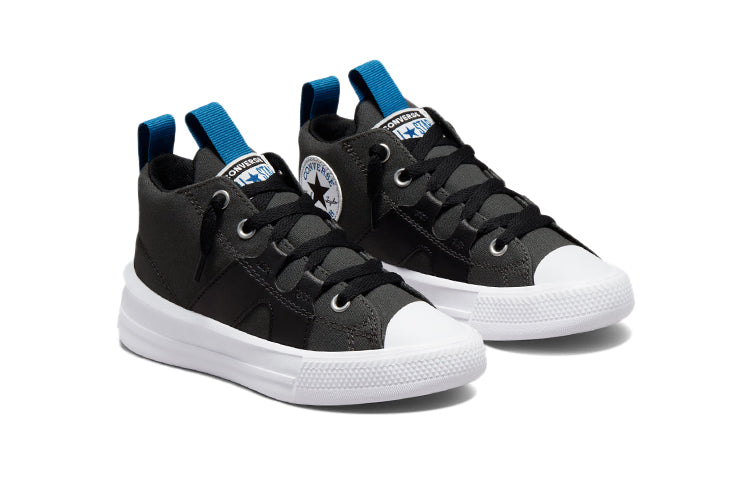 (PS) Converse Chuck Taylor All Star Ultra Color Pop Easy-On Mid Top 'Black' 372836C