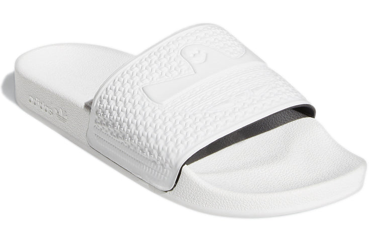 adidas Shmoofoil Slides 'Triple White' H03372