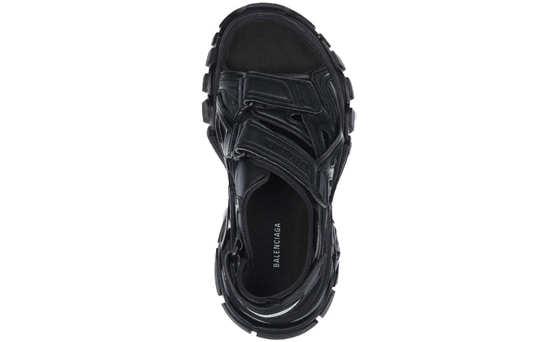 (WMNS) Balenciaga Track Sandal 'Triple Black' 617543W2CC11000