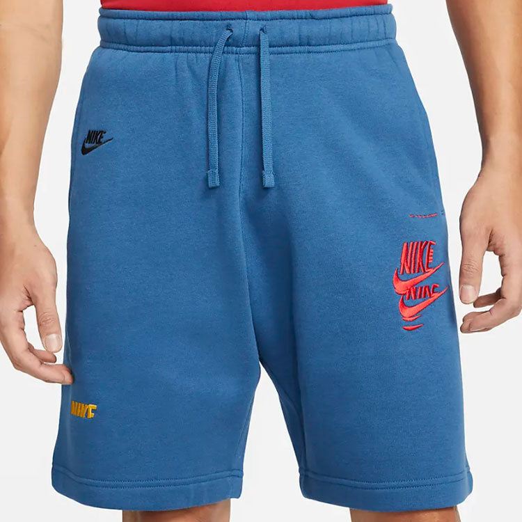 Men's Nike Sportswear Sports French Terry Shorts Dark Sea Blue DM6878-407