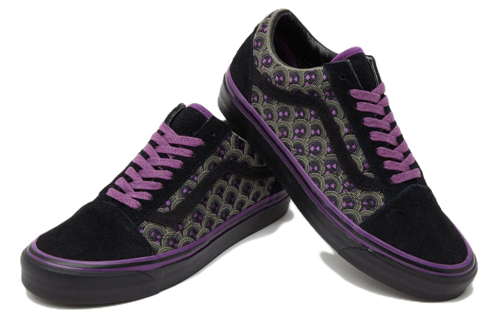 Vans Old Skool x size? 'Black Purple' VN0A54F31N8