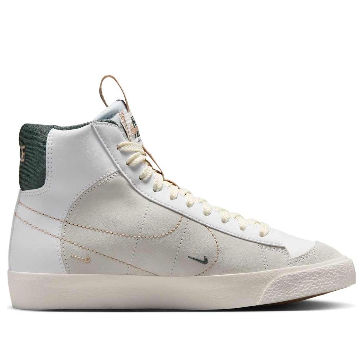 (GS) Nike Blazer Mid '77 SE 'White Pale Ivory Vintage Green' FZ0999-100