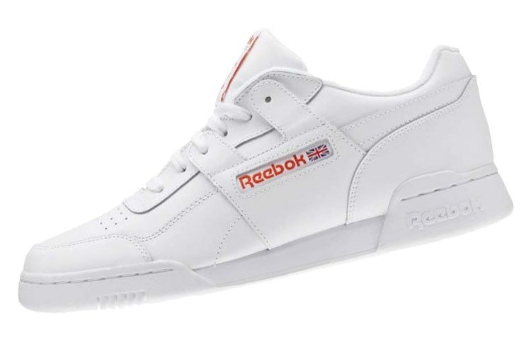 Reebok Workout Skate shoes 'White Orange' CN5203